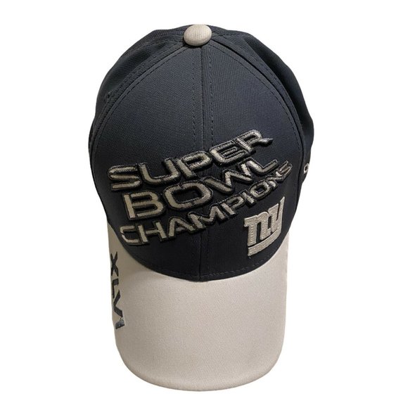 Reebok On Field NY Giants Superbowl 46 XLVI Cap OS - Picture 1 of 12